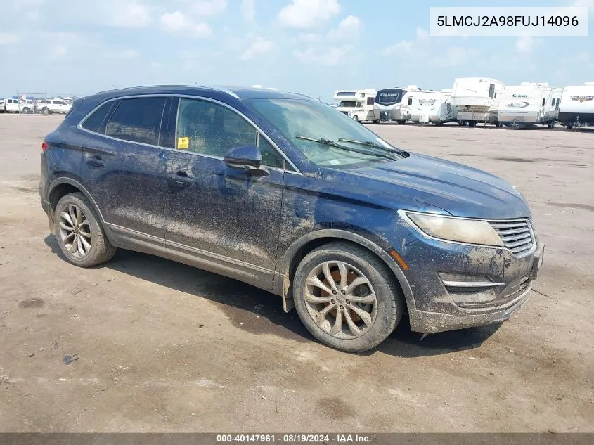 5LMCJ2A98FUJ14096 2015 Lincoln Mkc