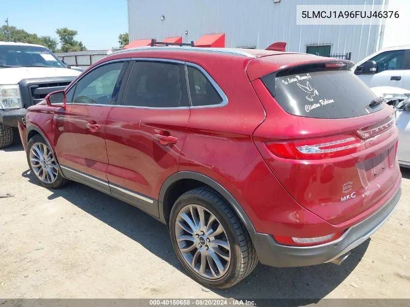 5LMCJ1A96FUJ46376 2015 Lincoln Mkc