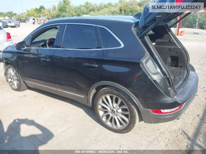 5LMCJ1A91FUJ23247 2015 Lincoln Mkc