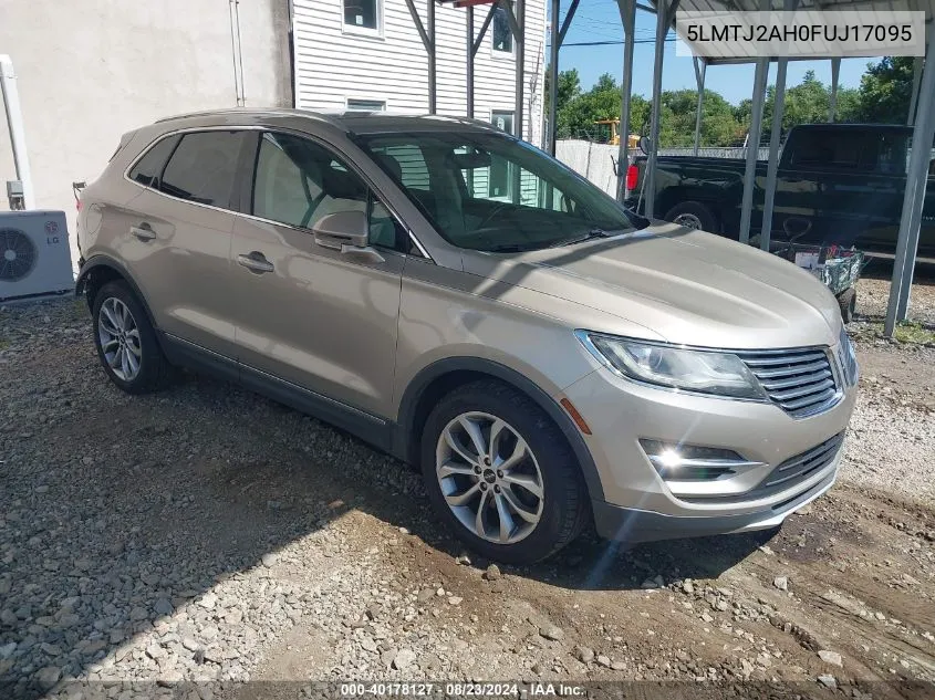 5LMTJ2AH0FUJ17095 2015 Lincoln Mkc