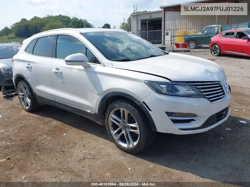 5LMCJ2A97FUJ01226 2015 Lincoln Mkc