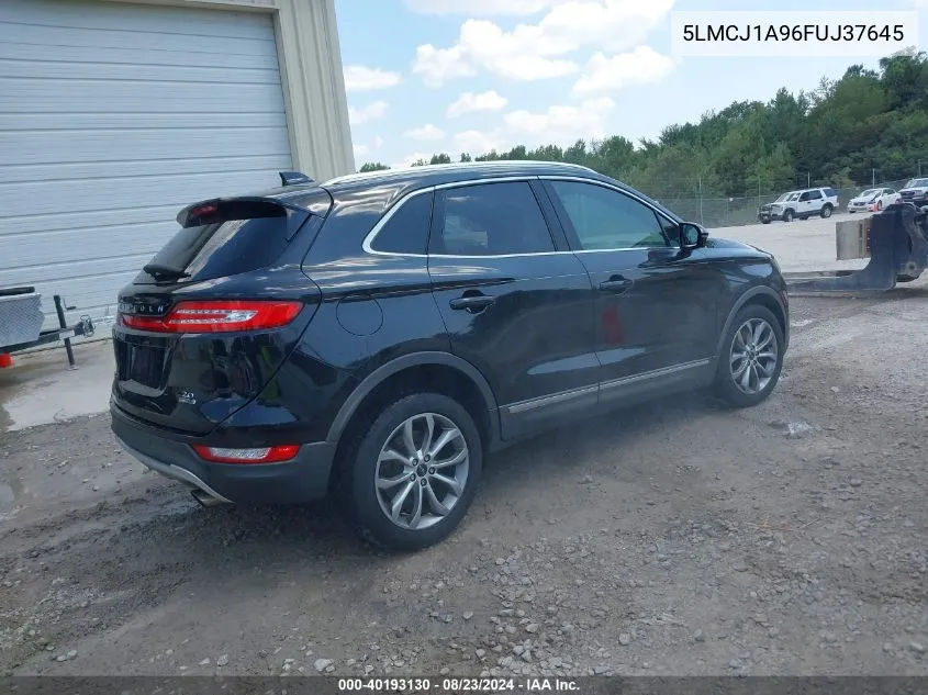 2015 Lincoln Mkc VIN: 5LMCJ1A96FUJ37645 Lot: 40193130