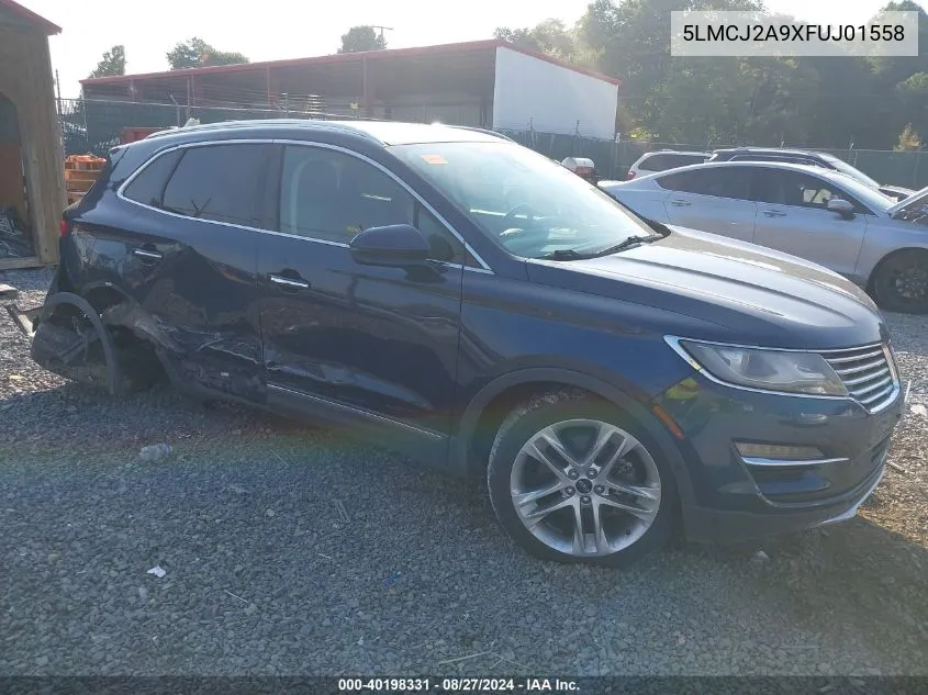 5LMCJ2A9XFUJ01558 2015 Lincoln Mkc