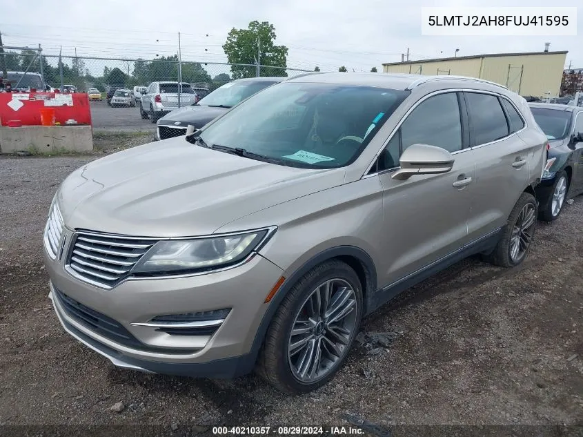 5LMTJ2AH8FUJ41595 2015 Lincoln Mkc