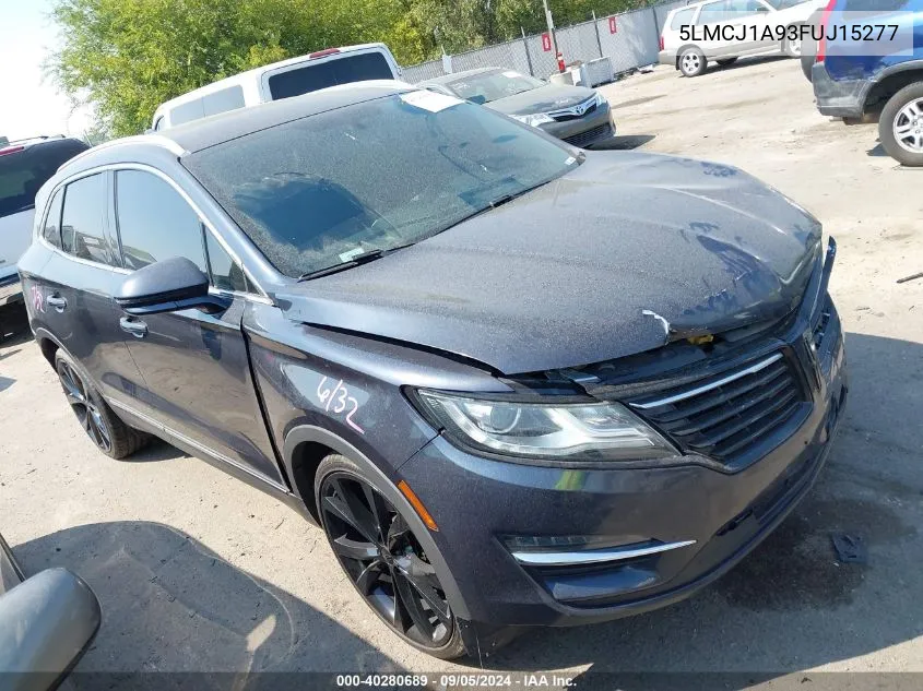 2015 Lincoln Mkc VIN: 5LMCJ1A93FUJ15277 Lot: 40280689