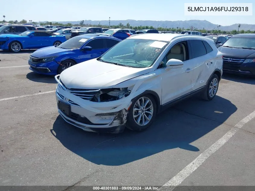 5LMCJ1A96FUJ29318 2015 Lincoln Mkc