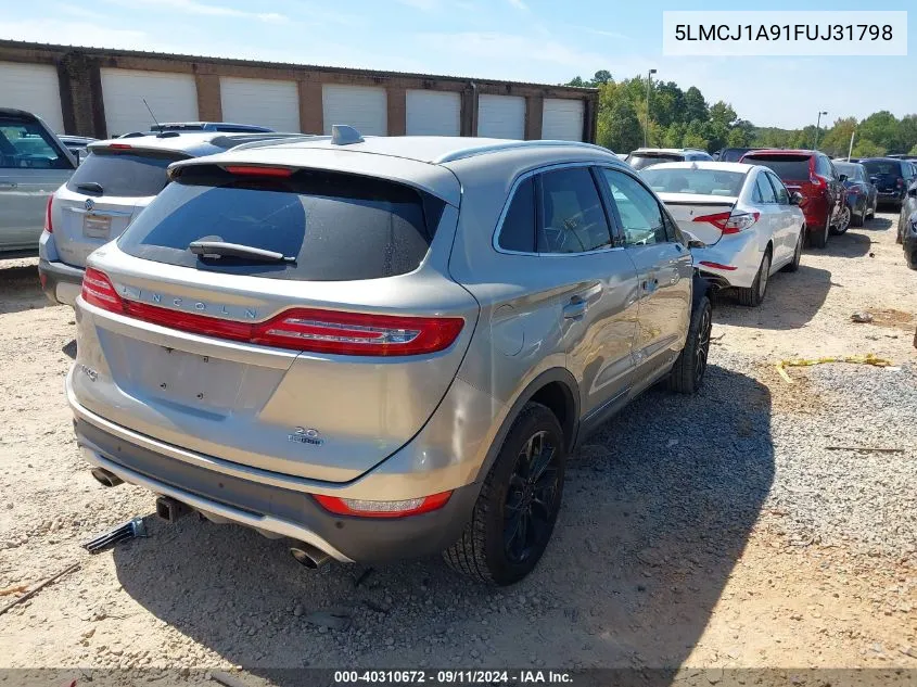 5LMCJ1A91FUJ31798 2015 Lincoln Mkc