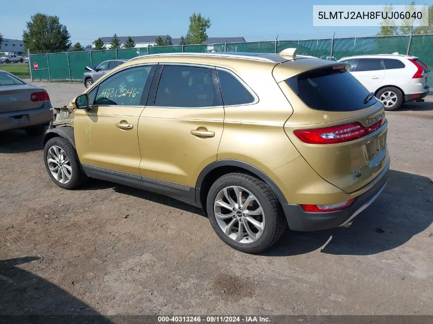 5LMTJ2AH8FUJ06040 2015 Lincoln Mkc