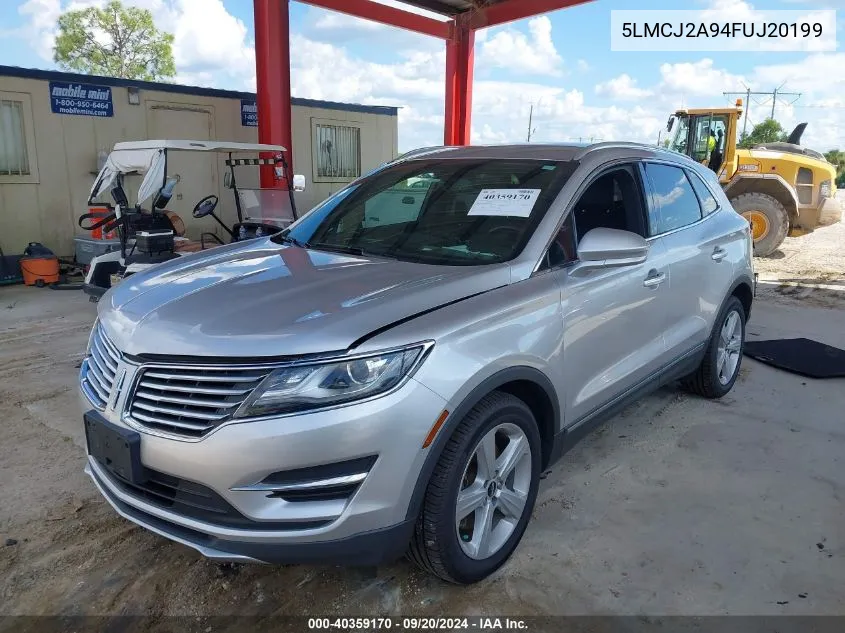 5LMCJ2A94FUJ20199 2015 Lincoln Mkc