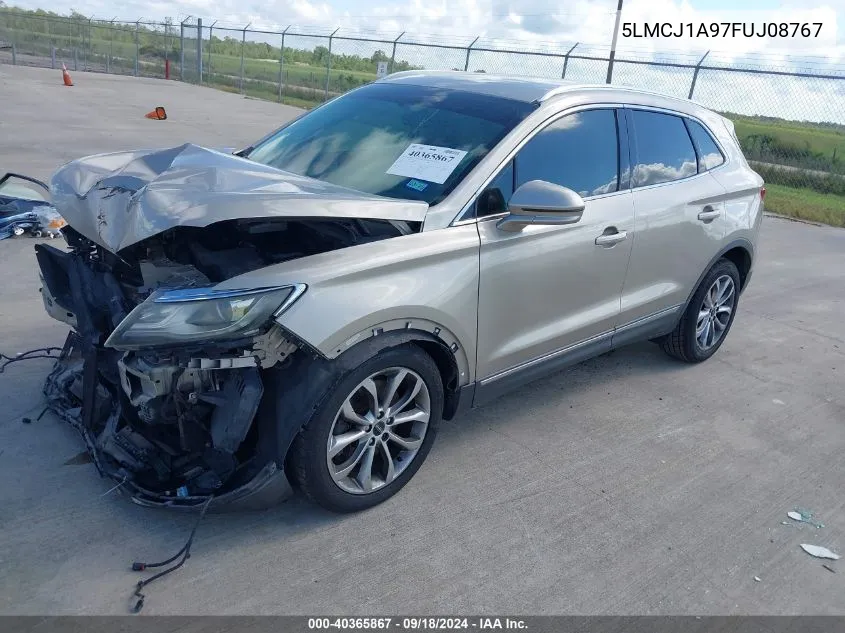 5LMCJ1A97FUJ08767 2015 Lincoln Mkc