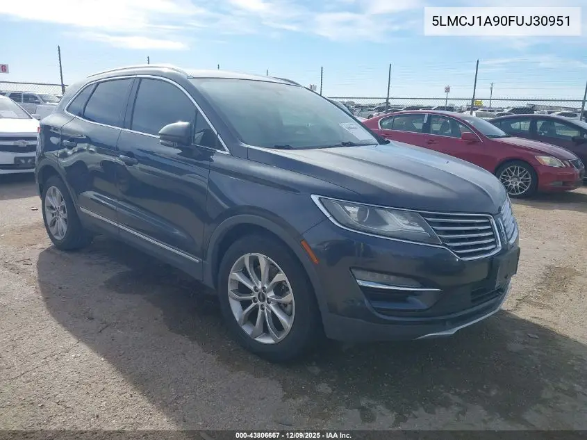 5LMCJ1A90FUJ30951 2015 Lincoln Mkc