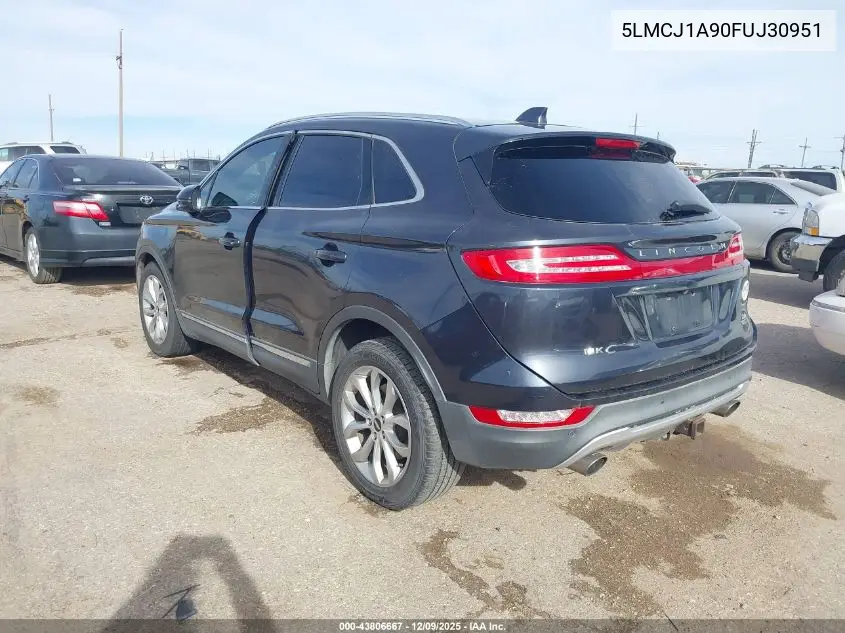 5LMCJ1A90FUJ30951 2015 Lincoln Mkc
