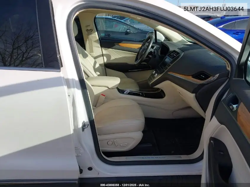 5LMTJ2AH3FUJ03644 2015 Lincoln Mkc