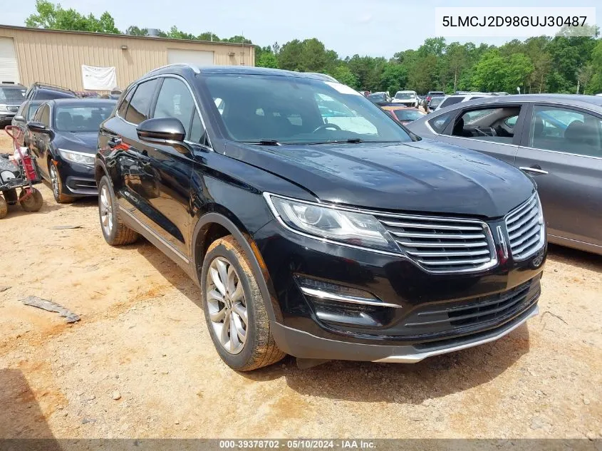 5LMCJ2D98GUJ30487 2016 Lincoln Mkc Select