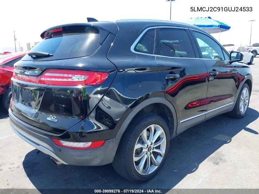 5LMCJ2C91GUJ24533 2016 Lincoln Mkc Select