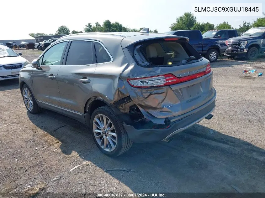 5LMCJ3C9XGUJ18445 2016 Lincoln Mkc Reserve