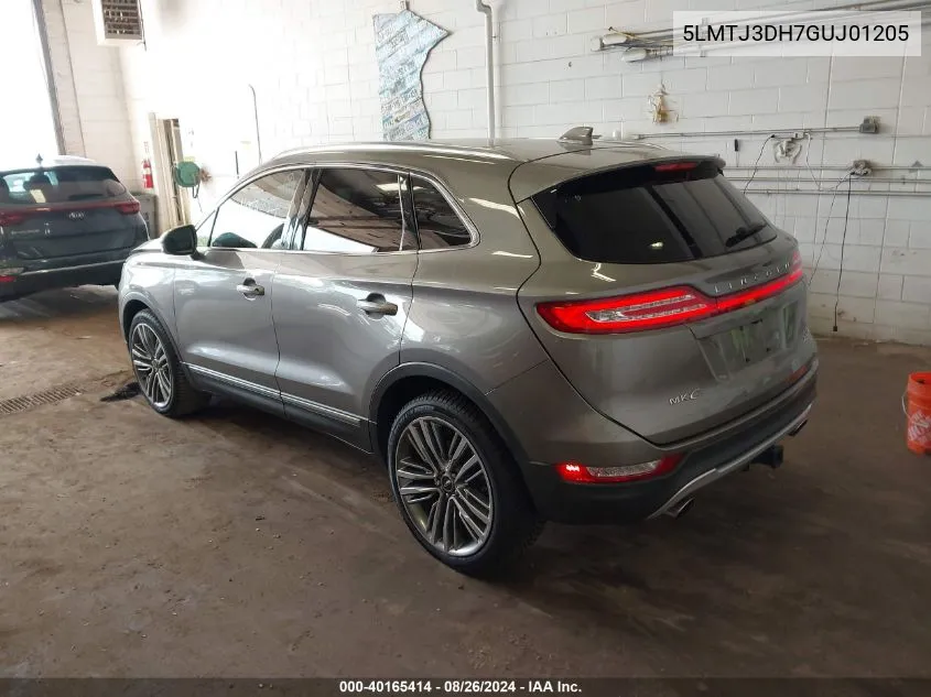 5LMTJ3DH7GUJ01205 2016 Lincoln Mkc Reserve