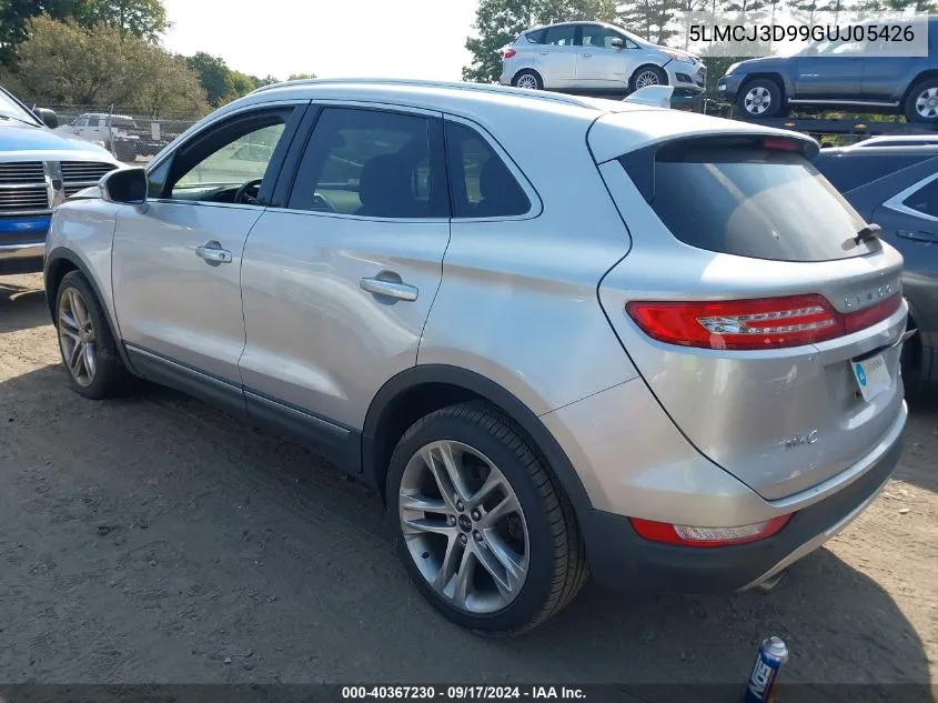 5LMCJ3D99GUJ05426 2016 Lincoln Mkc Reserve