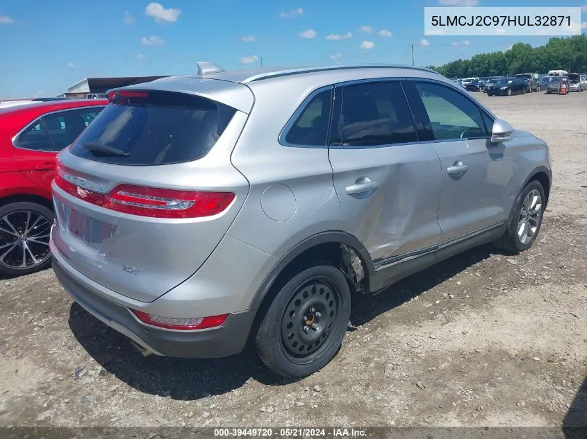 5LMCJ2C97HUL32871 2017 Lincoln Mkc Select