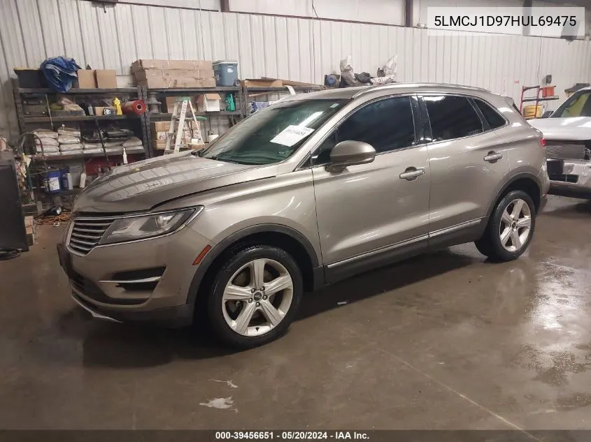 5LMCJ1D97HUL69475 2017 Lincoln Mkc Premiere