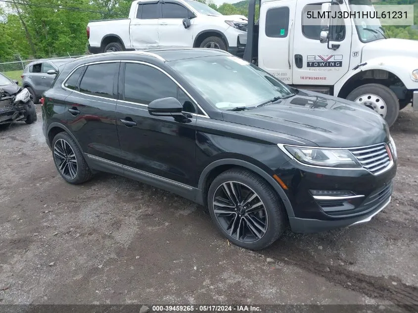 5LMTJ3DH1HUL61231 2017 Lincoln Mkc Reserve