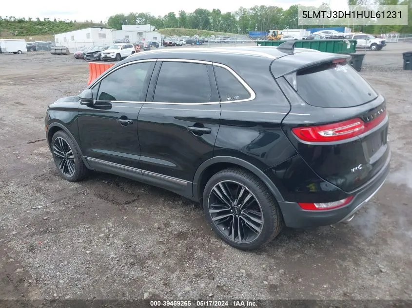 5LMTJ3DH1HUL61231 2017 Lincoln Mkc Reserve