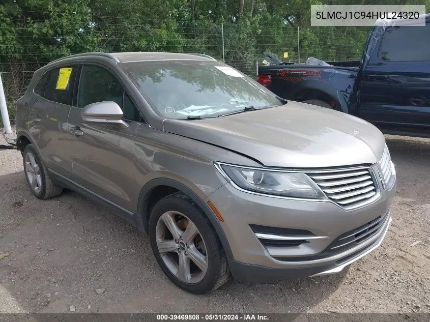 5LMCJ1C94HUL24320 2017 Lincoln Mkc Premiere