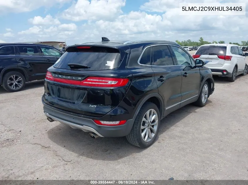 5LMCJ2C9XHUL34405 2017 Lincoln Mkc Select