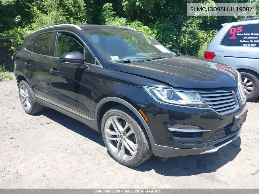 5LMCJ3D95HUL19007 2017 Lincoln Mkc Reserve