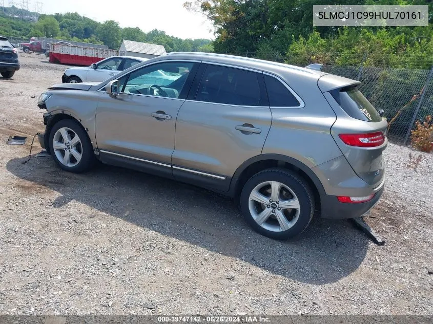 2017 Lincoln Mkc Premiere VIN: 5LMCJ1C99HUL70161 Lot: 39747142