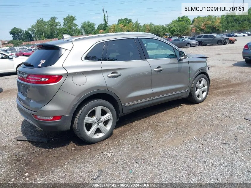 5LMCJ1C99HUL70161 2017 Lincoln Mkc Premiere