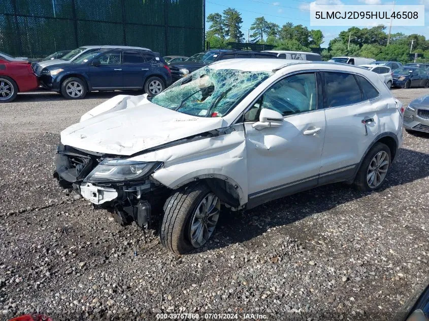 5LMCJ2D95HUL46508 2017 Lincoln Mkc Select