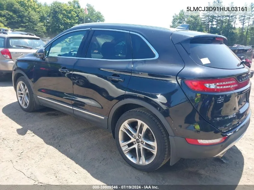 5LMCJ3D91HUL03161 2017 Lincoln Mkc Reserve