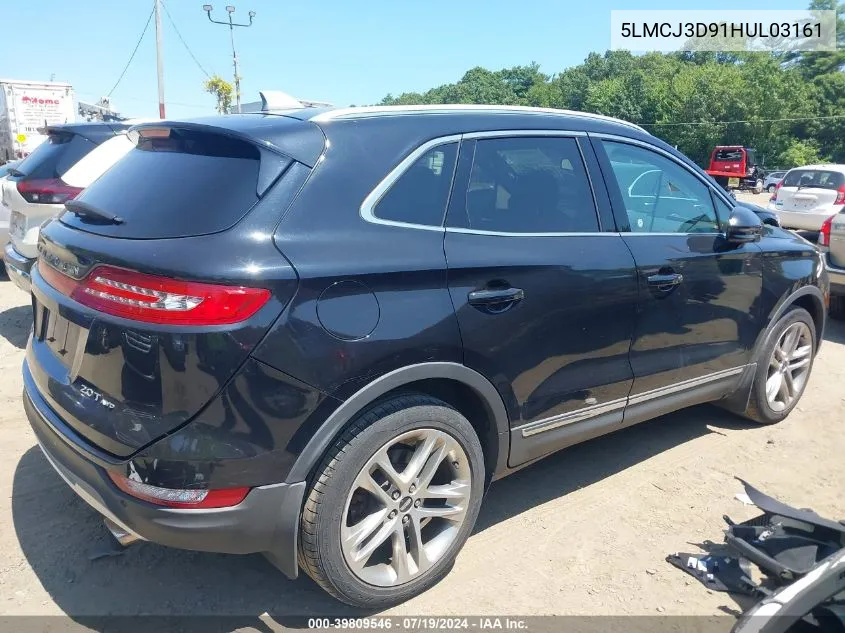 5LMCJ3D91HUL03161 2017 Lincoln Mkc Reserve