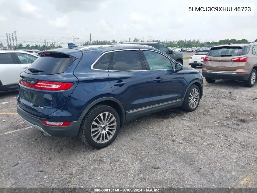 5LMCJ3C9XHUL46723 2017 Lincoln Mkc Reserve