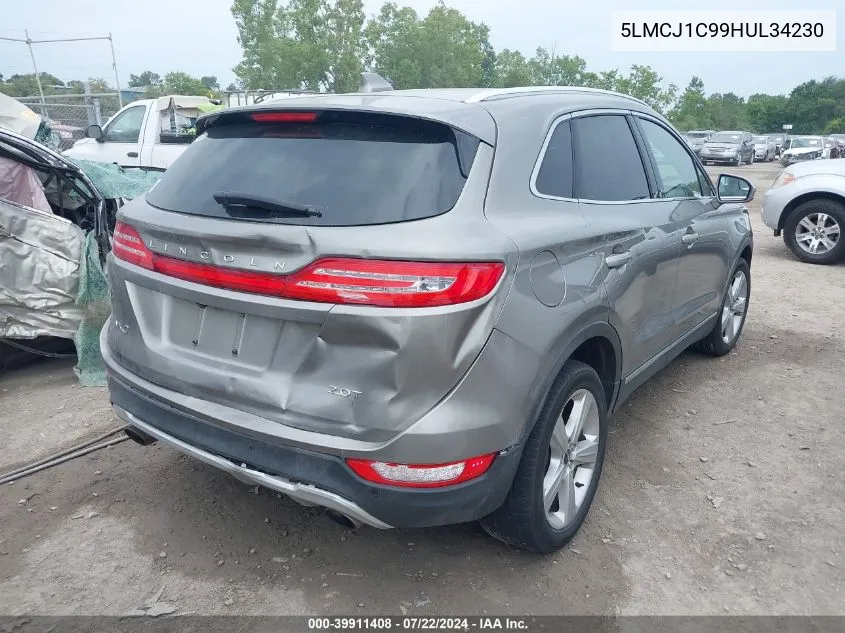 5LMCJ1C99HUL34230 2017 Lincoln Mkc Premiere