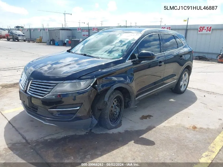 5LMCJ1C91HUL46887 2017 Lincoln Mkc Premiere