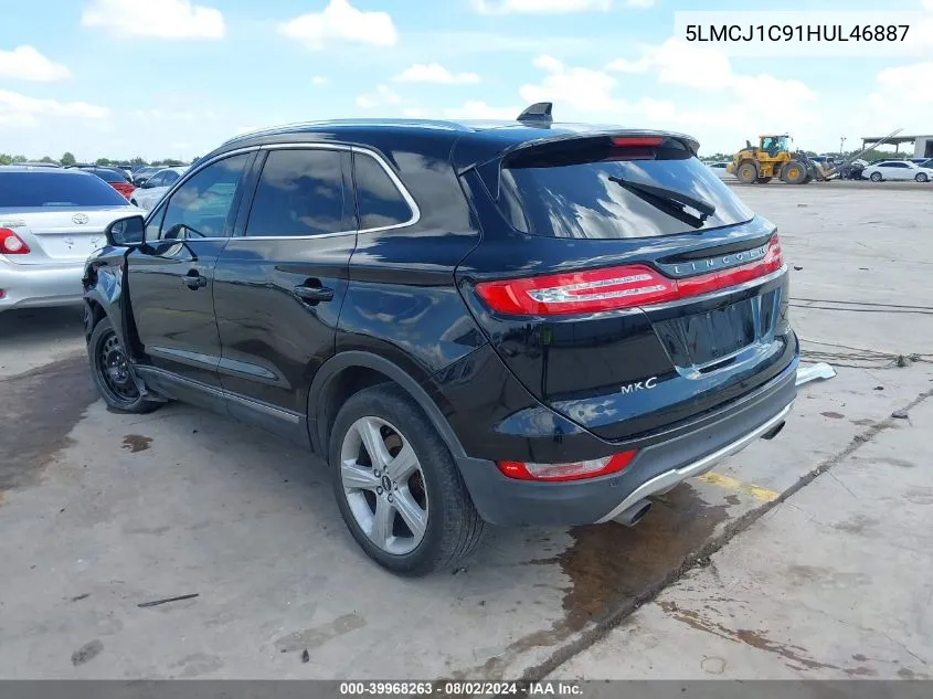 5LMCJ1C91HUL46887 2017 Lincoln Mkc Premiere