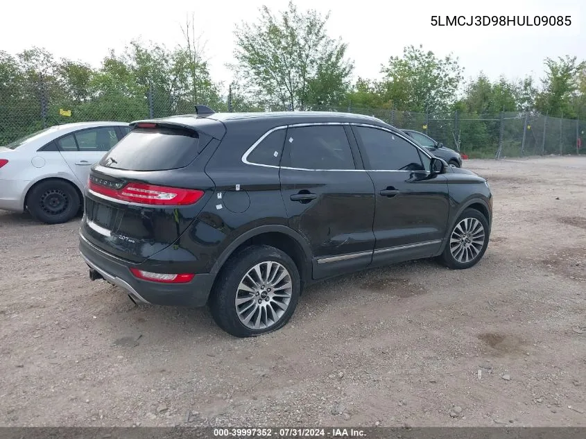 5LMCJ3D98HUL09085 2017 Lincoln Mkc Reserve