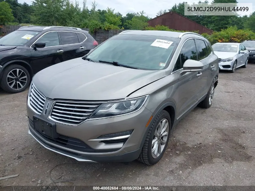 5LMCJ2D99HUL44499 2017 Lincoln Mkc Select