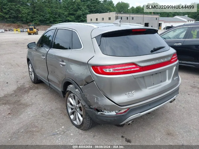 5LMCJ2D99HUL44499 2017 Lincoln Mkc Select