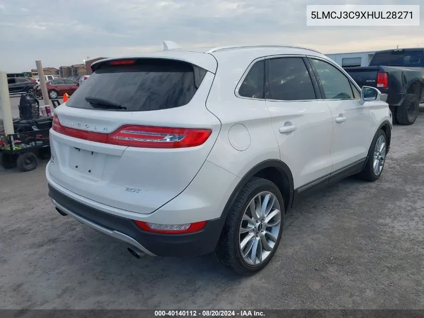 5LMCJ3C9XHUL28271 2017 Lincoln Mkc Reserve