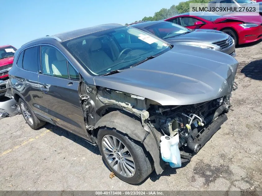 5LMCJ3C9XHUL27623 2017 Lincoln Mkc Reserve