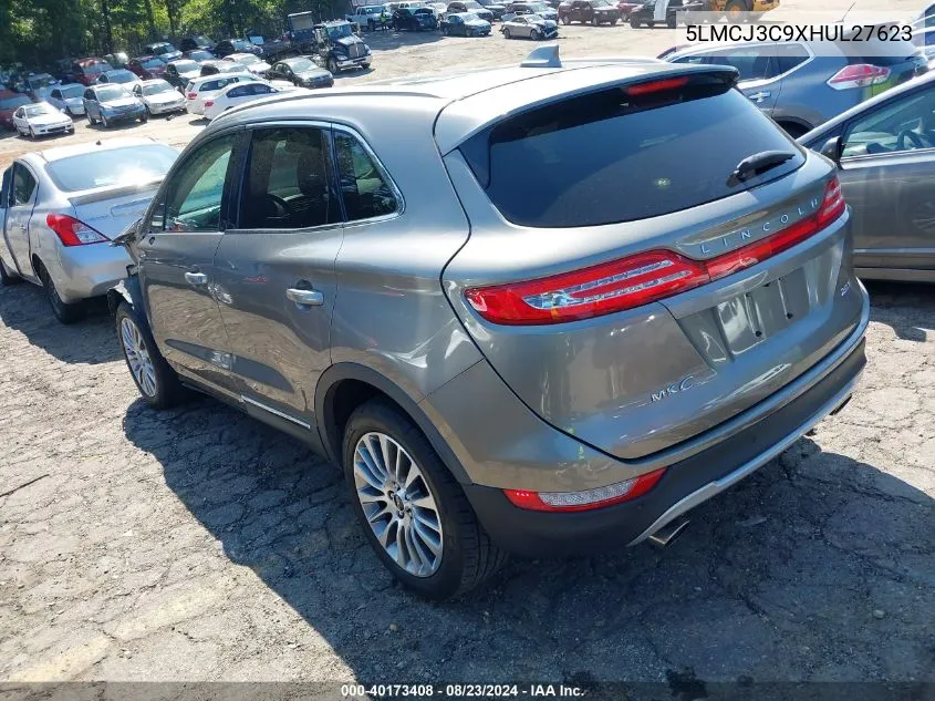 5LMCJ3C9XHUL27623 2017 Lincoln Mkc Reserve