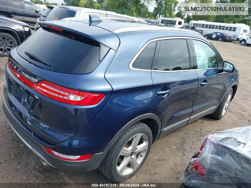 5LMCJ1C92HUL61592 2017 Lincoln Mkc Premiere