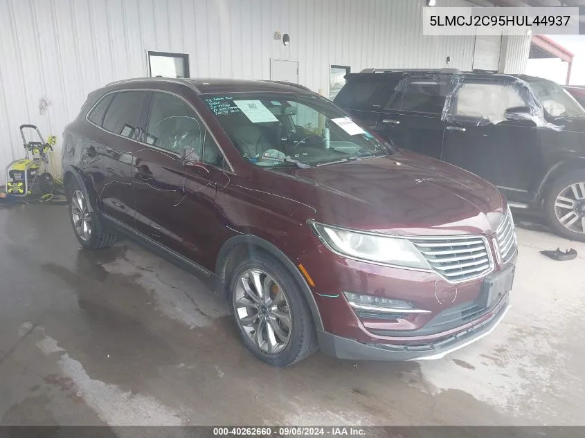 5LMCJ2C95HUL44937 2017 Lincoln Mkc Select