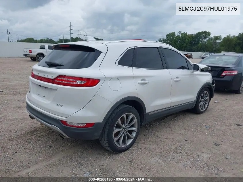 5LMCJ2C97HUL01975 2017 Lincoln Mkc Select