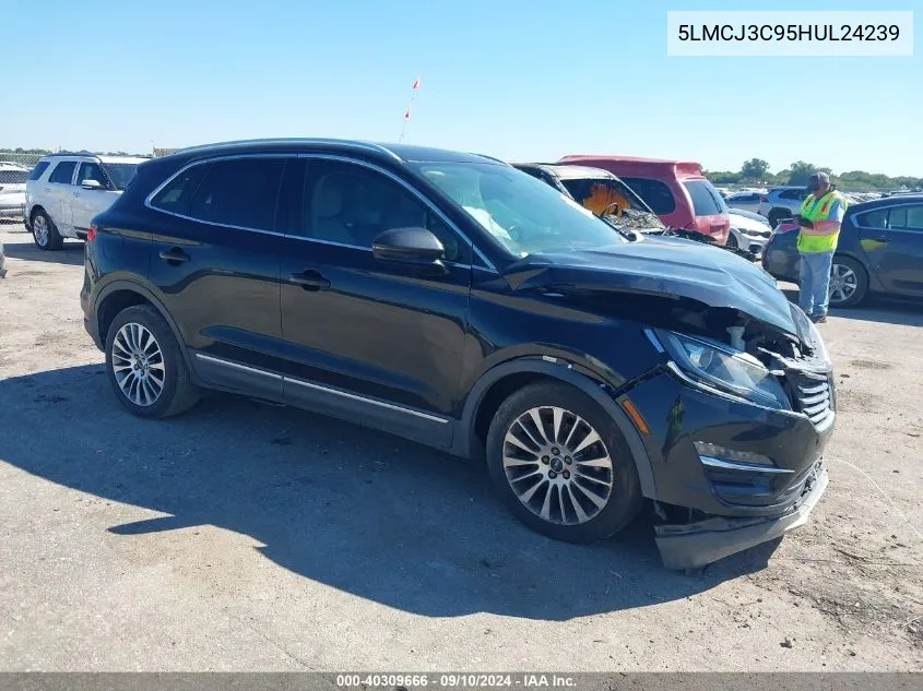 2017 Lincoln Mkc Reserve VIN: 5LMCJ3C95HUL24239 Lot: 40309666