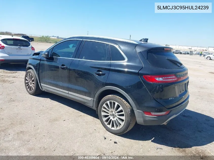 5LMCJ3C95HUL24239 2017 Lincoln Mkc Reserve