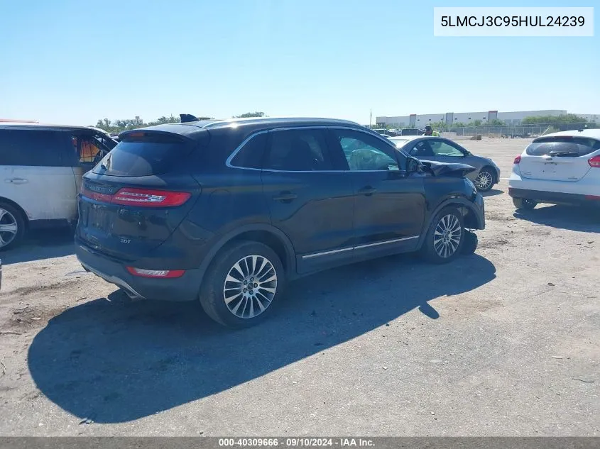 5LMCJ3C95HUL24239 2017 Lincoln Mkc Reserve